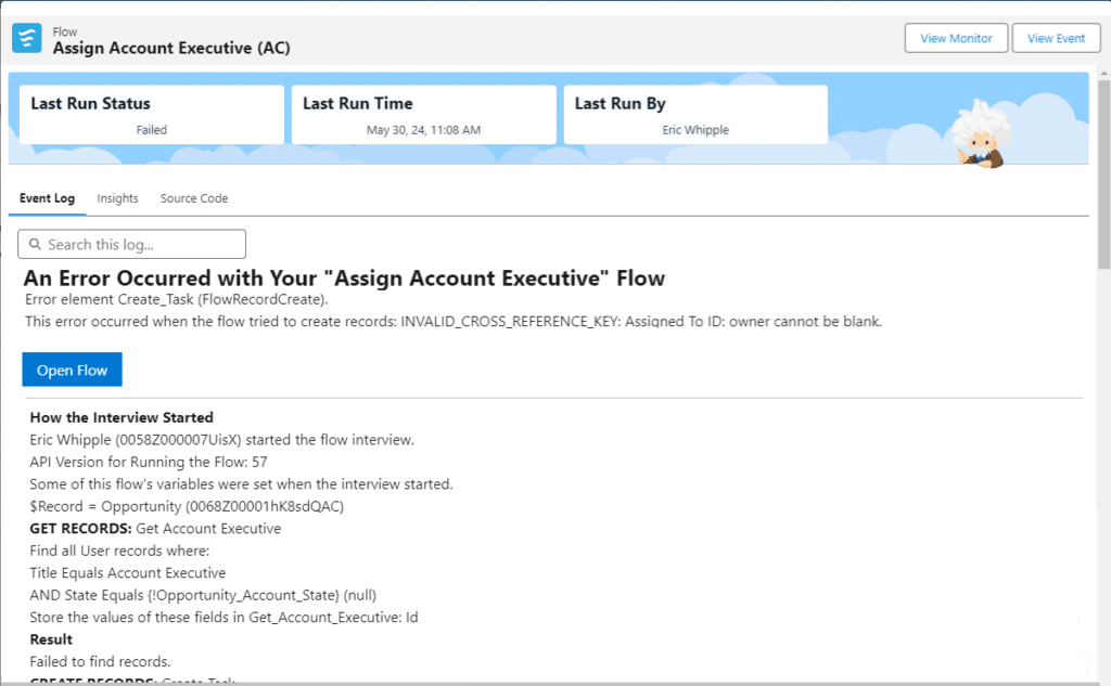 Salesforce Flow Errors Made Easy Image 4 1024x633